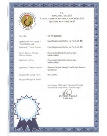 Belgeler ve Sertifikalar 3