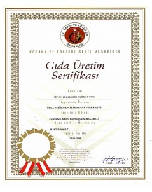 Belgeler ve Sertifikalar 7